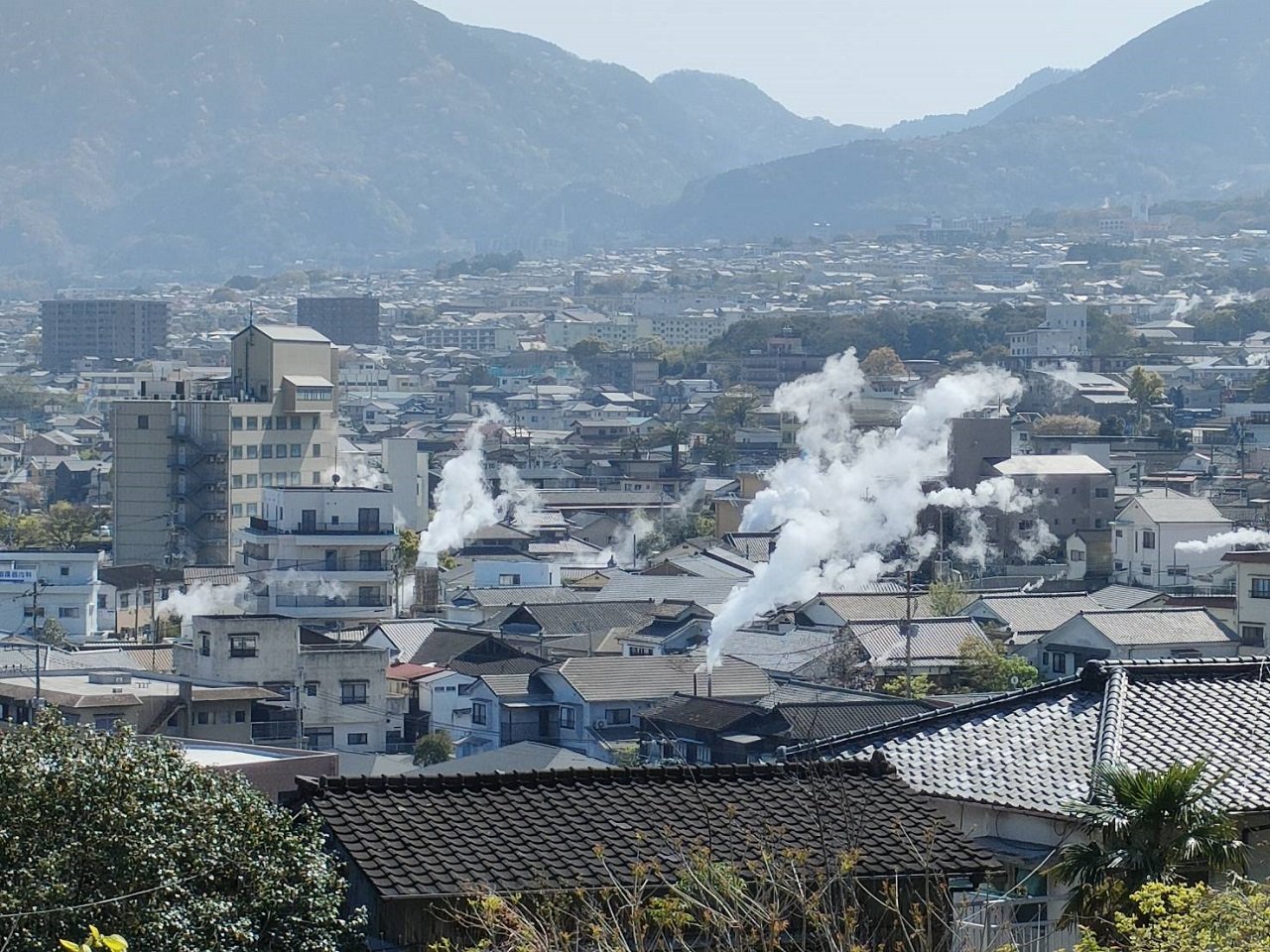 別府湯けむり５